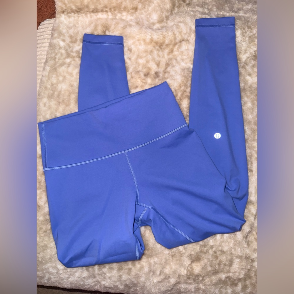 Lululemon Women's High-Waisted Blue Leggings